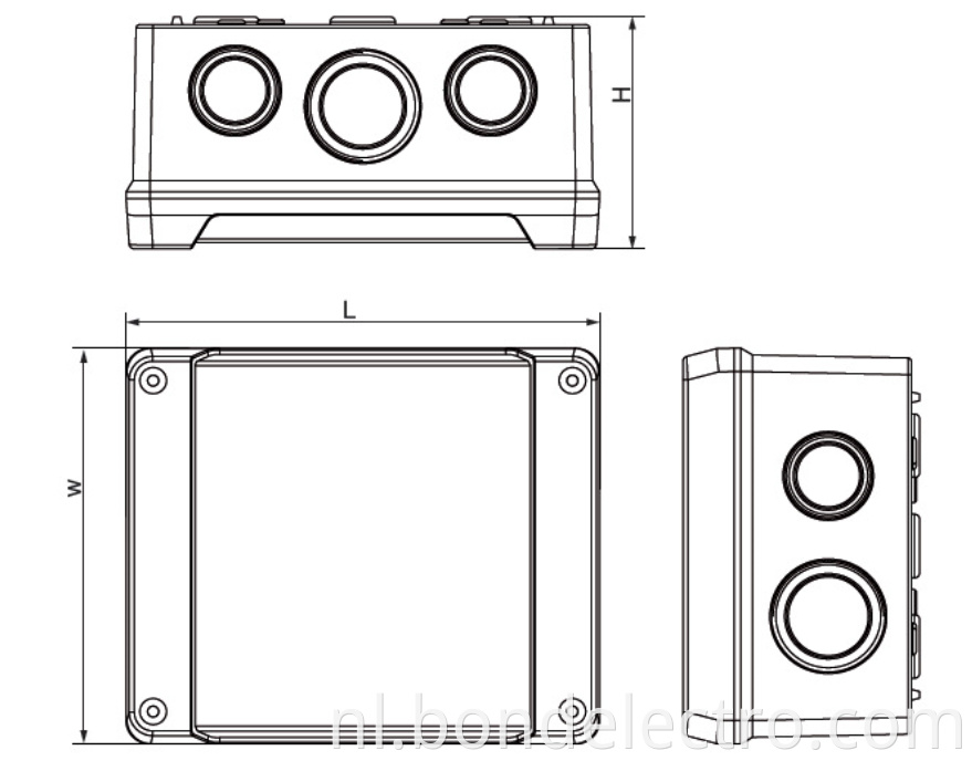 Size of JK Junction Box